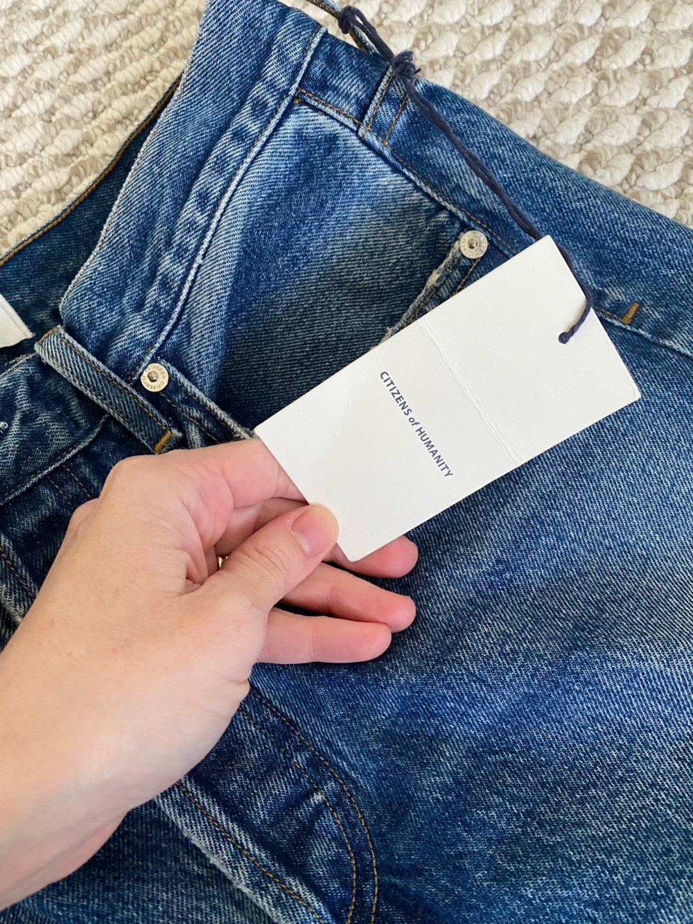 Citizens of Humanity Blaine High Rise Straight Leg Jeans - Picture 7 of 9